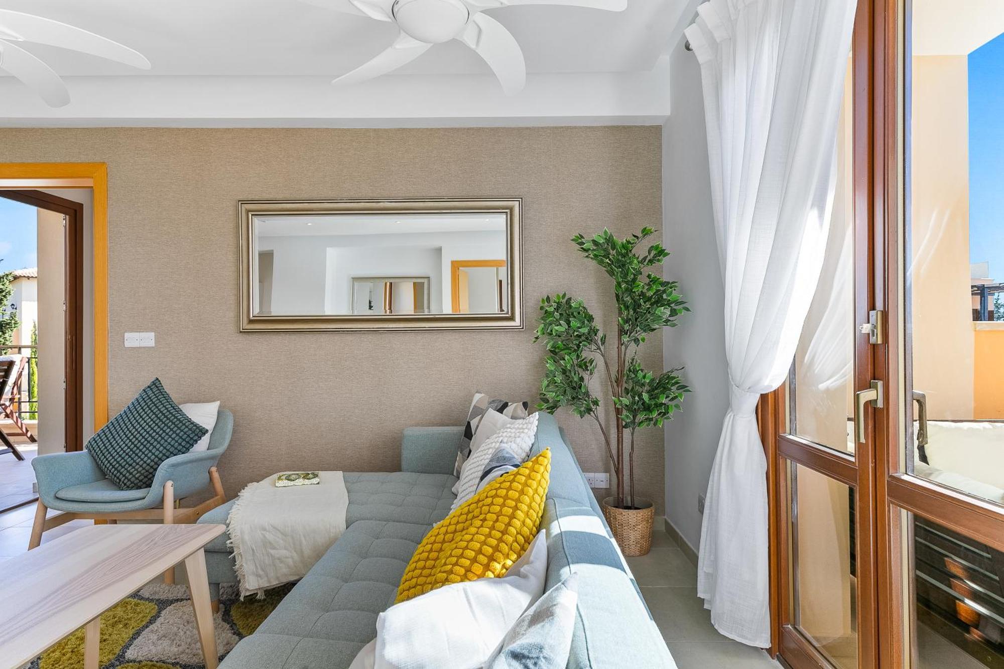 2 Bedroom Apartment Thalassa With Sea And Sunset Views, Aphrodite Hills Resort Kouklia Eksteriør bilde