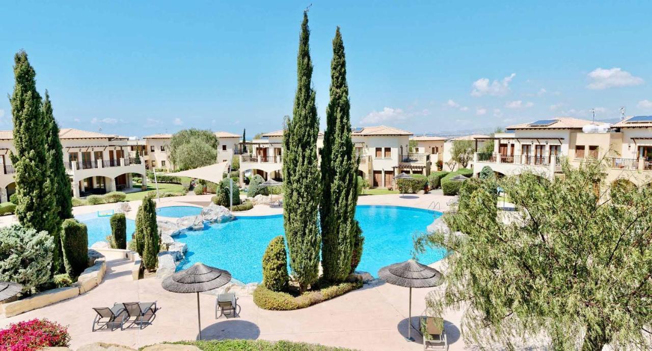 2 Bedroom Apartment Thalassa With Sea And Sunset Views, Aphrodite Hills Resort Kouklia Eksteriør bilde